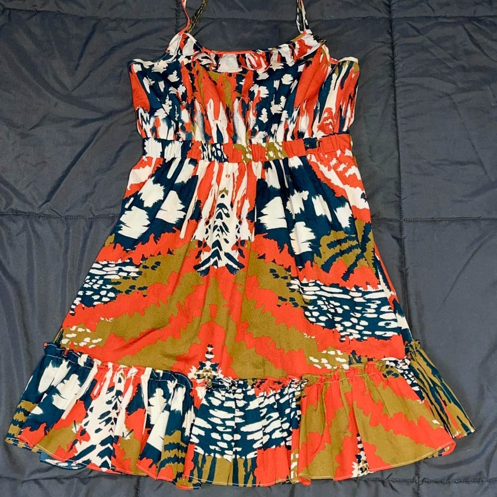 Forever 21 Tribal Print Multi Color Sundress